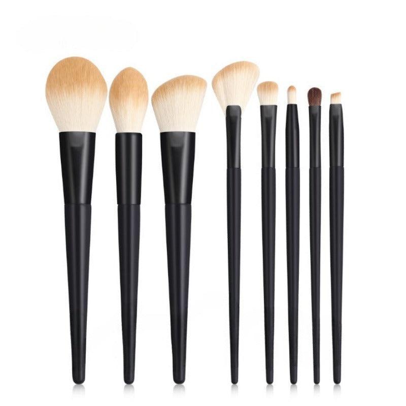 8 Pcs Professional Makeup Brush Set – Soft And  Precise Blending-My Makeup Brushset