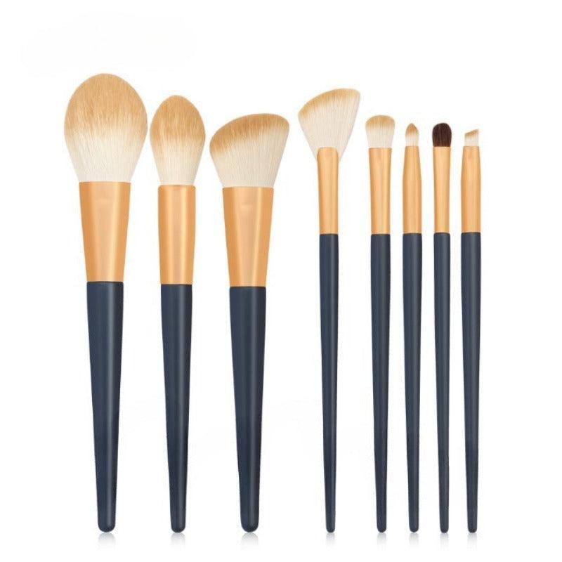 8 Pcs Professional Makeup Brush Set – Soft And  Precise Blending-My Makeup Brushset
