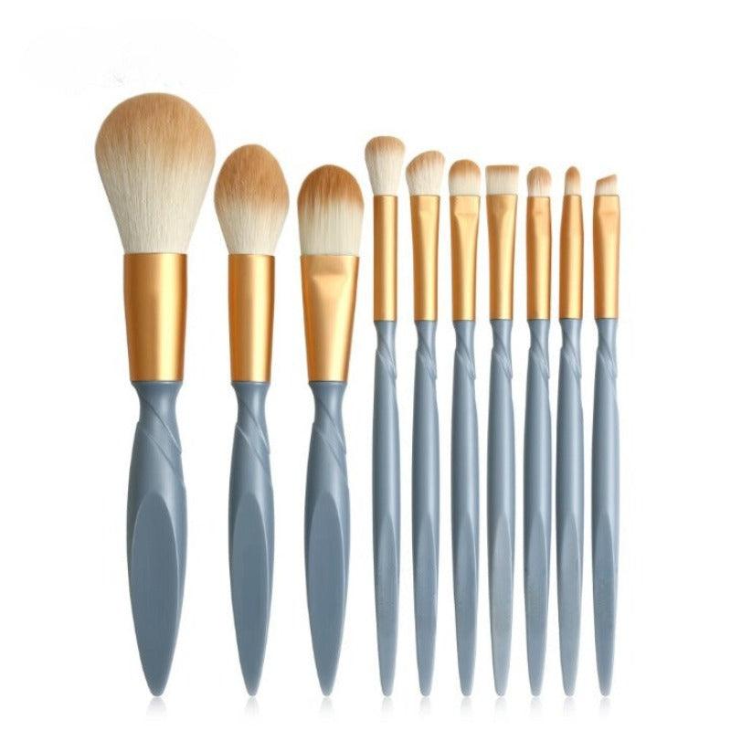 Professional Makeup Brushes - 10 Pieces Synthetic Cosmetic Set-My Makeup Brushset