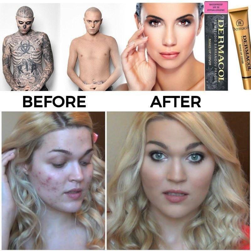 Dermacol Concealer – Full Coverage Waterproof Makeup Skin-My Makeup Brushset