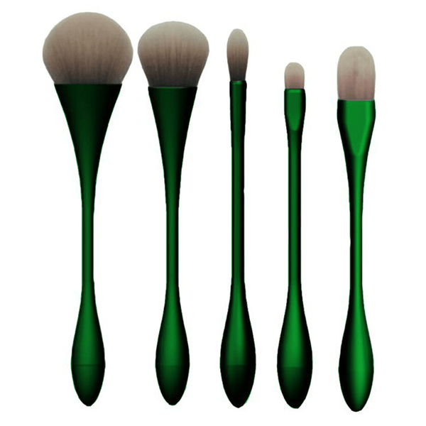 5 Piece Hour Glass Brush Set - Essential Tools For Makeup-My Makeup Brushset