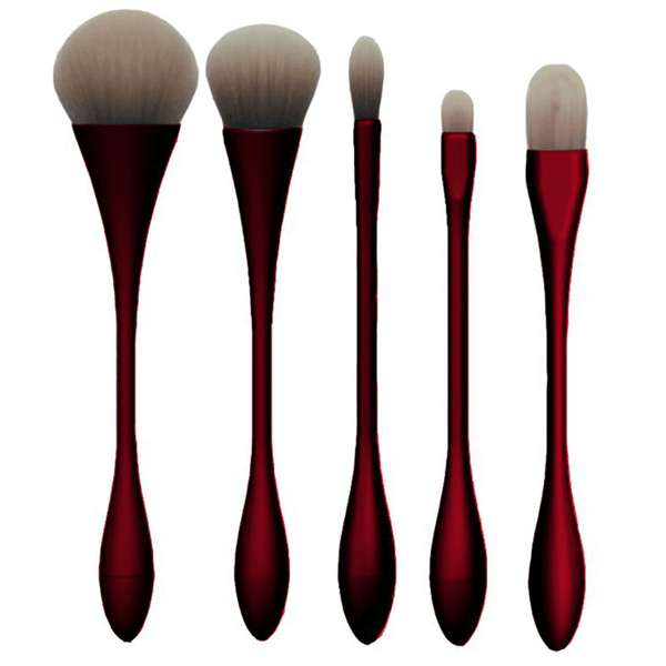 5 Piece Hour Glass Brush Set - Essential Tools For Makeup-My Makeup Brushset