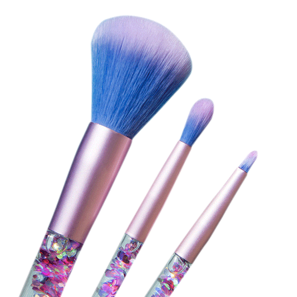 Confetti Glitter Brush Set – Soft, Stylish & Full Face Makeup Brushes-My Makeup Brushset