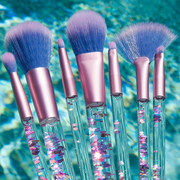 Confetti Glitter Brush Set – Soft, Stylish & Full Face Makeup Brushes-My Makeup Brushset