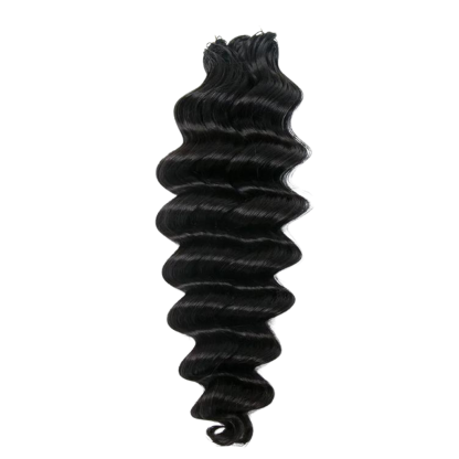 Knotless Crochet Human Hair Extensions Bundle