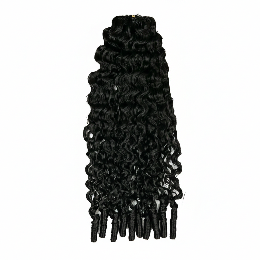 Knotless Crochet Human Hair Extensions Bundle