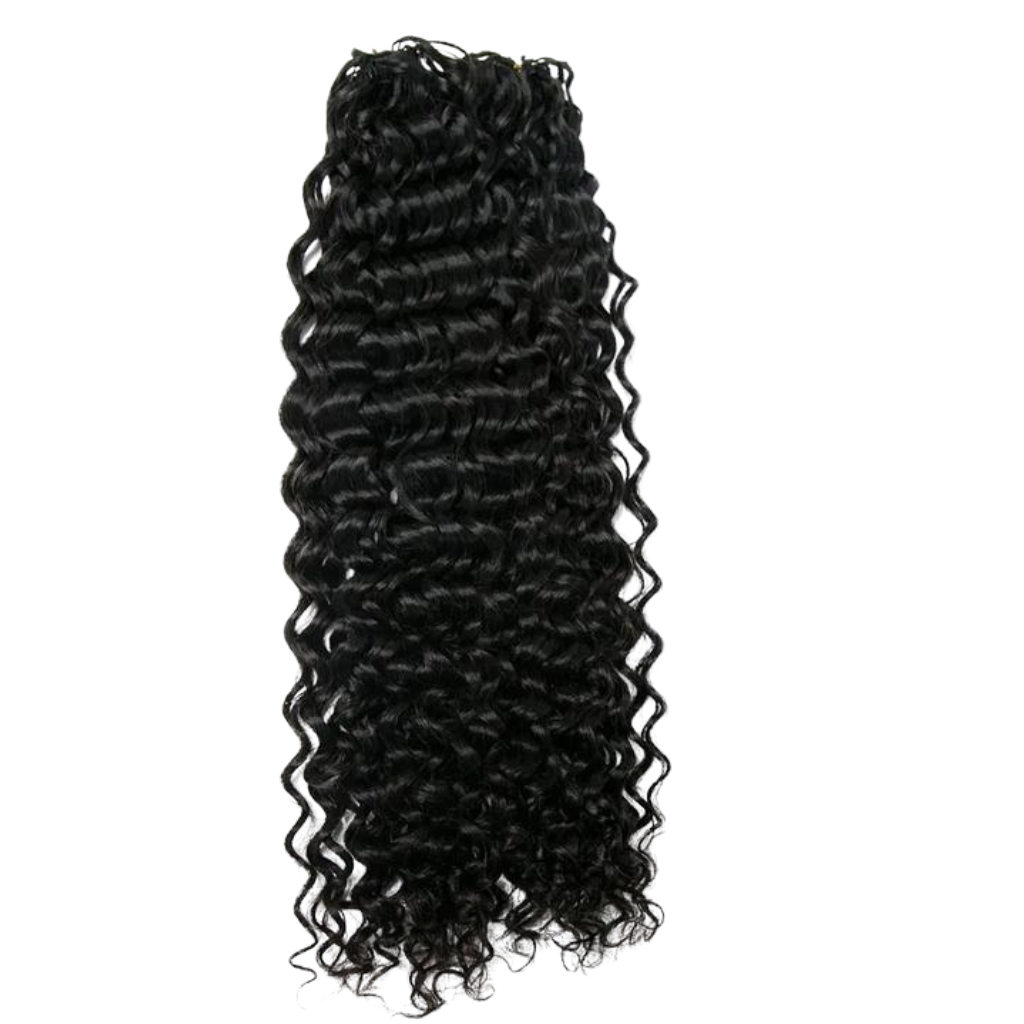 Knotless Crochet Human Hair Extensions Bundle