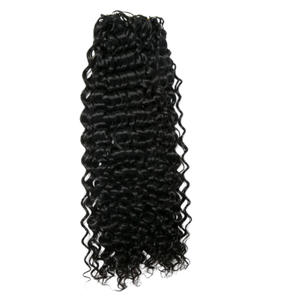 Knotless Crochet Human Hair Extensions Bundle