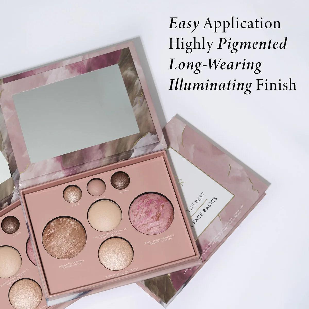 Ethereal Baked Palette Kit - Long-lasting makeup kit-My Makeup Brushset