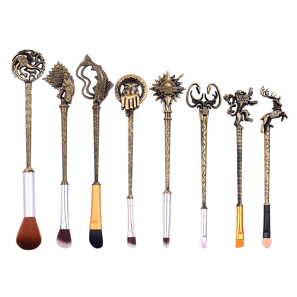 8 Piece GOT Inspired Brush Set – Fantasy-Inspired Makeup Brushes-My Makeup Brushset