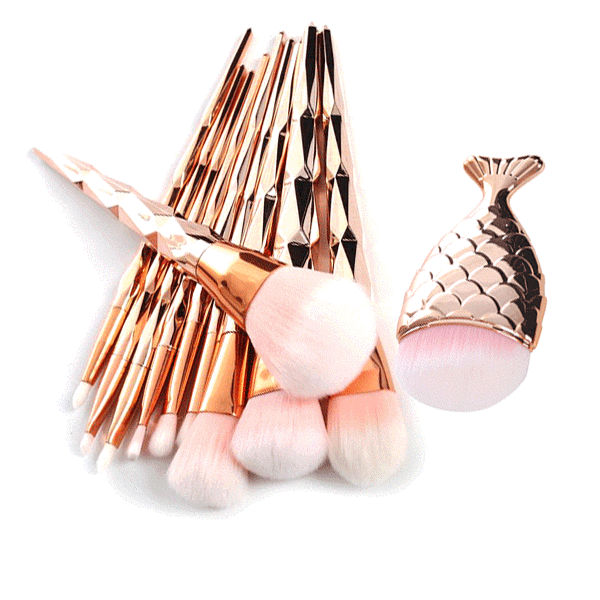 Mermaid Brush Set – Luxurious Blending and Precision-My Makeup Brushset