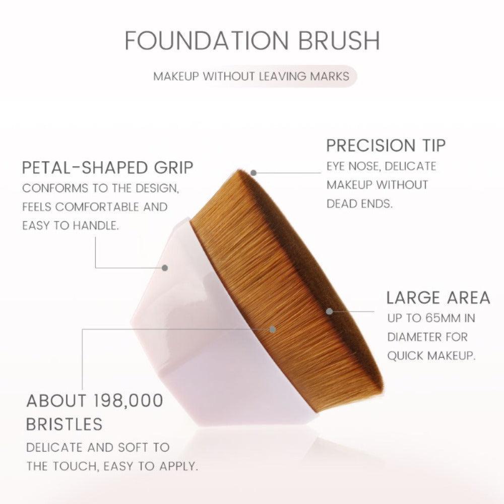 Professional Foundation Brush -Flawless Makeup Brust Set-My Makeup Brushset