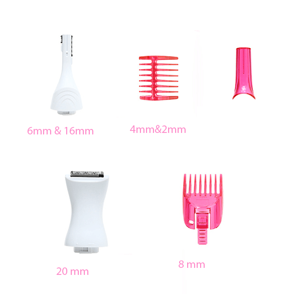 5 In 1 Flawless Razor Machine - Smooth And Precise Grooming-My Makeup Brushset