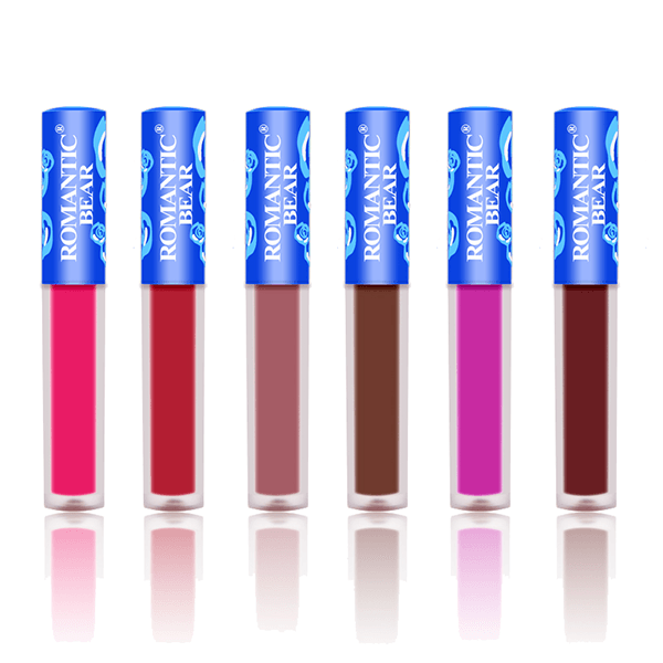 Frosted Metallic Lipstick – Long-Lasting High-Pigment Lip Color-My Makeup Brushset