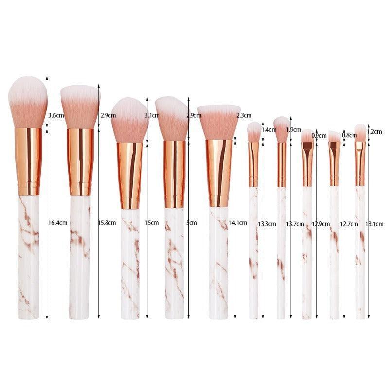 10 Pcs Professional Makeup Brush Set – Soft And Versatile Brushes-My Makeup Brushset
