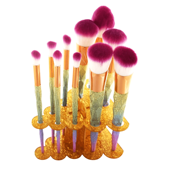 Tree Cluster Brush Holder – Organized Brush Storage-My Makeup Brushset