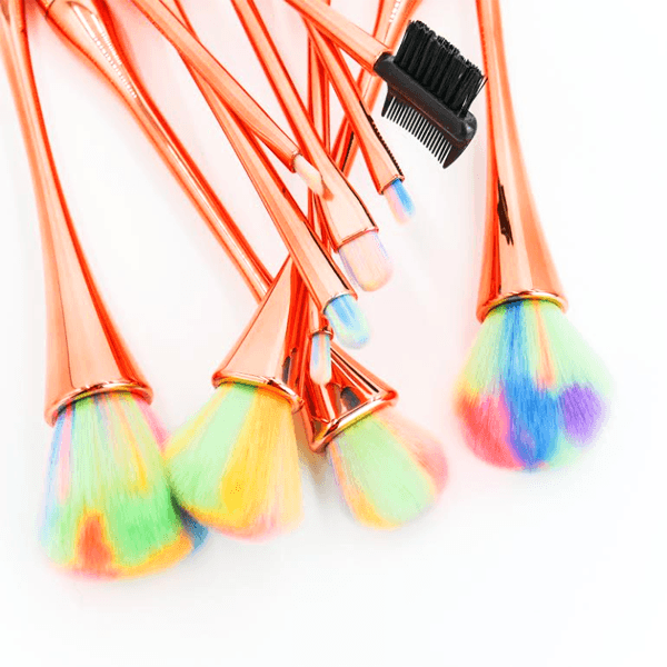 10 Piece Hour Glass Brush Set – Professional Makeup Tools-My Makeup Brushset