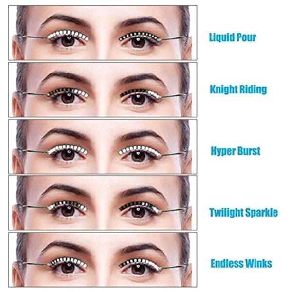 Waterproof LED Lashes - Light Up Eyelashes For Parties-My Makeup Brushset