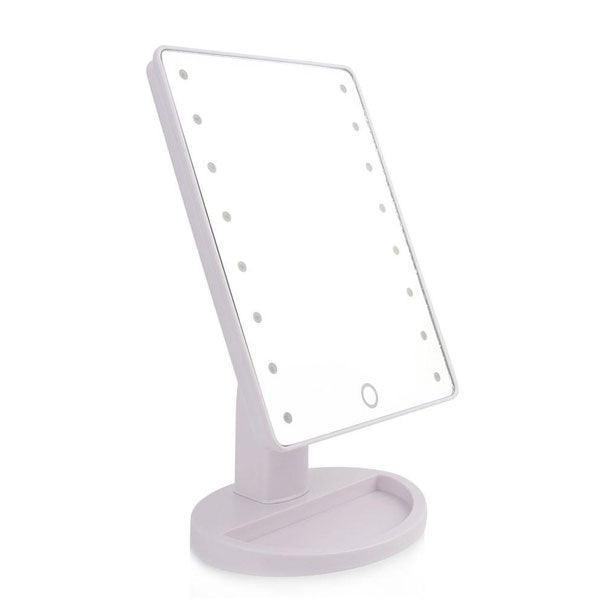 LED Sensor Beauty Mirror – Touch Control for Perfect Lighting-My Makeup Brushset