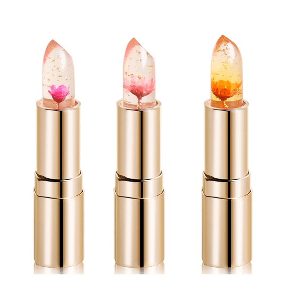 Flower Jelly Lipstick - Color-Changing Elegance-My Makeup Brushset