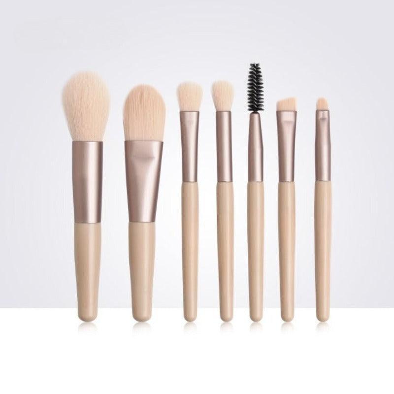 7Pcs Mini Makeup Brush Kit – Soft, Travel-Friendly and Pro Quality-My Makeup Brushset