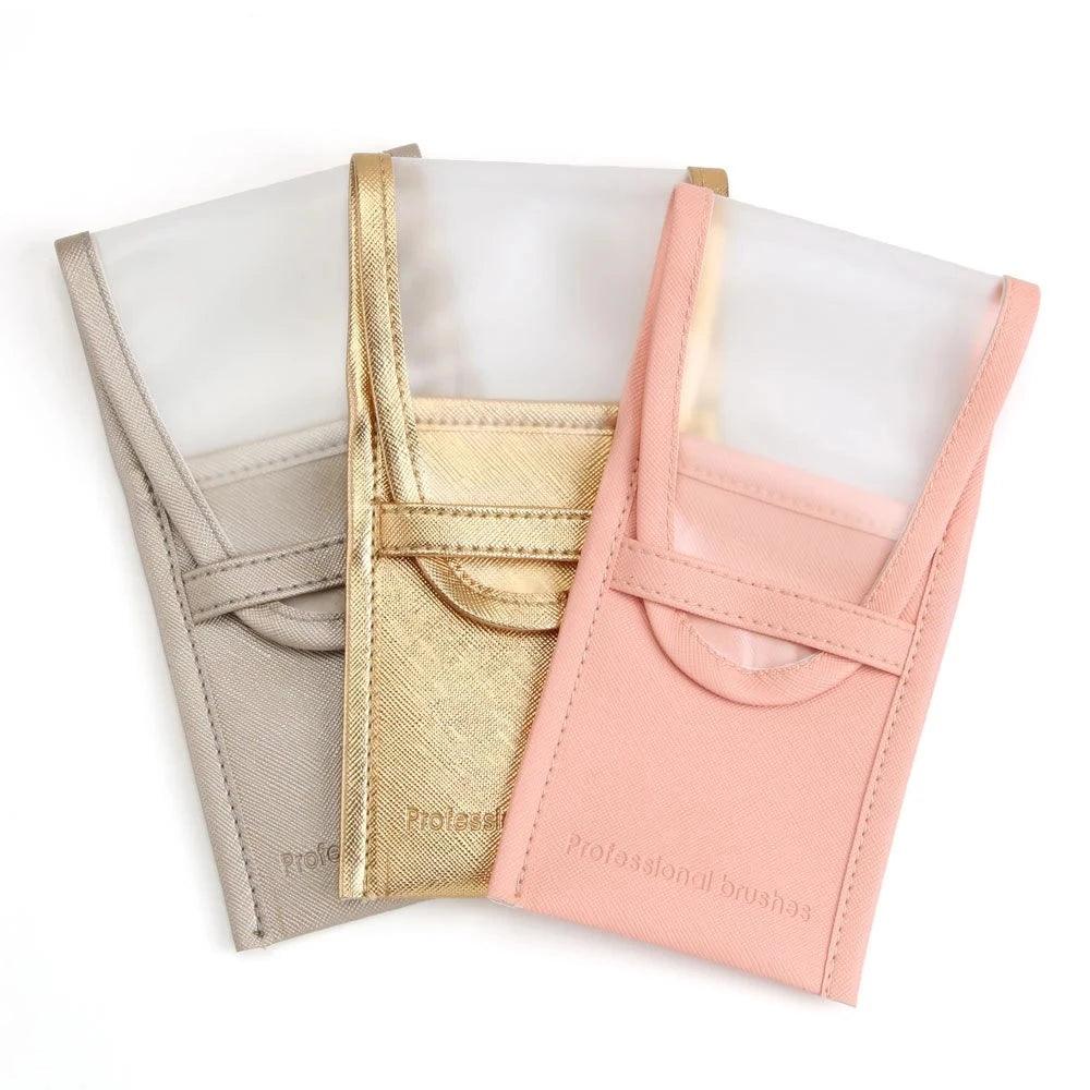 Portable Makeup Brush Pouch – Travel-Friendly And Stylish-My Makeup Brushset