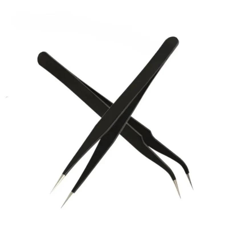 Eyelash Extension Tweezer – Precision Tool for Lash Application-My Makeup Brushset
