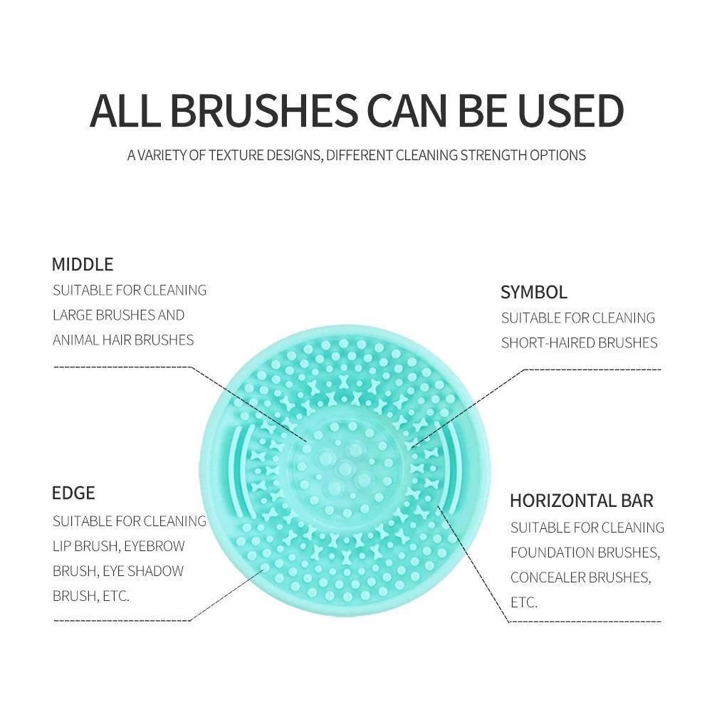 Silicone Brush Cleaner – The Tool for Effortless Makeup Brush Cleaning-My Makeup Brushset