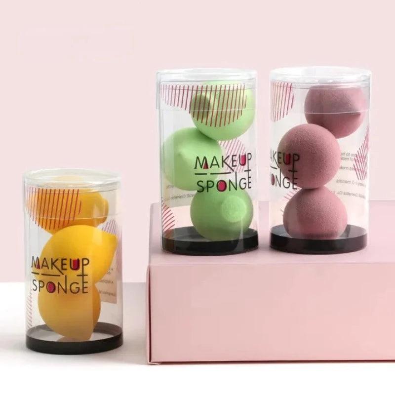3 Pcs/Box Makeup Sponge Mini Puff Set-My Makeup Brushset