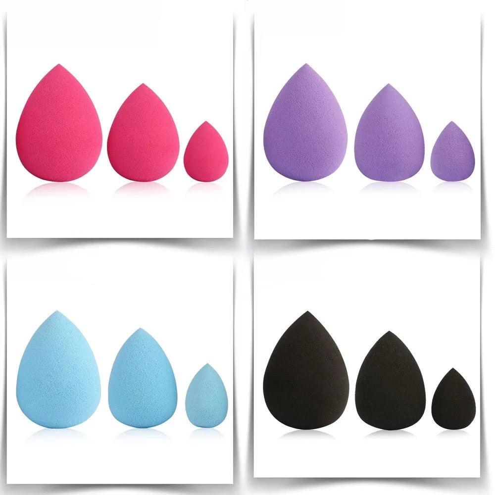 Makeup Sponge Tool - Flawless Blending 3 Piece Set-My Makeup Brushset