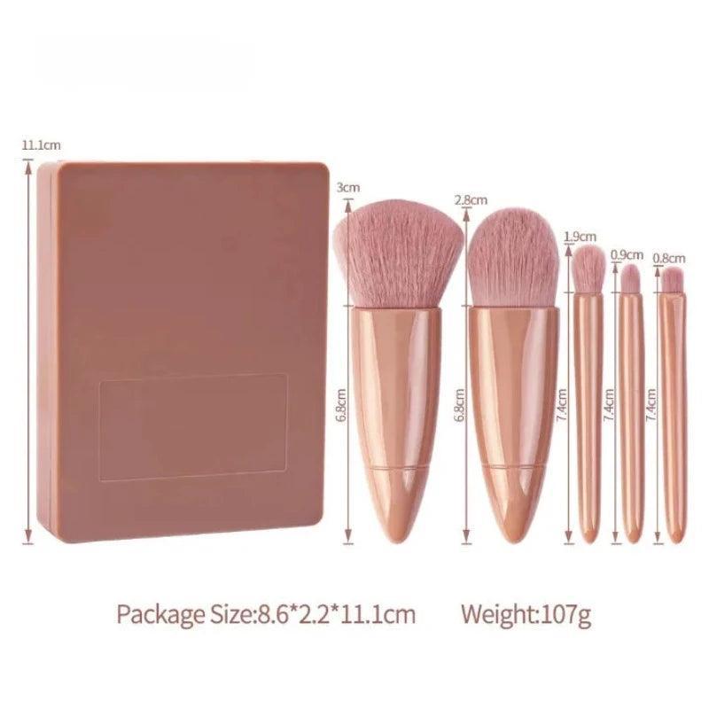 Piece Travel Makeup Brush Set – The Ultimate Beauty Essential-My Makeup Brushset