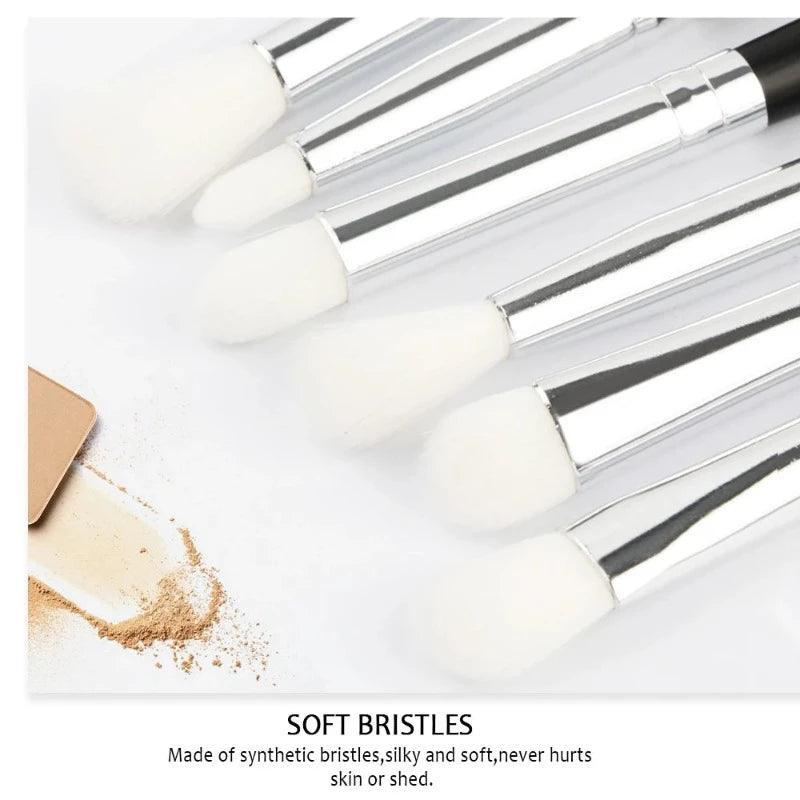 6 Pcs Professional Eye Shadow Brushes Set - Blend and Define Easily-My Makeup Brushset