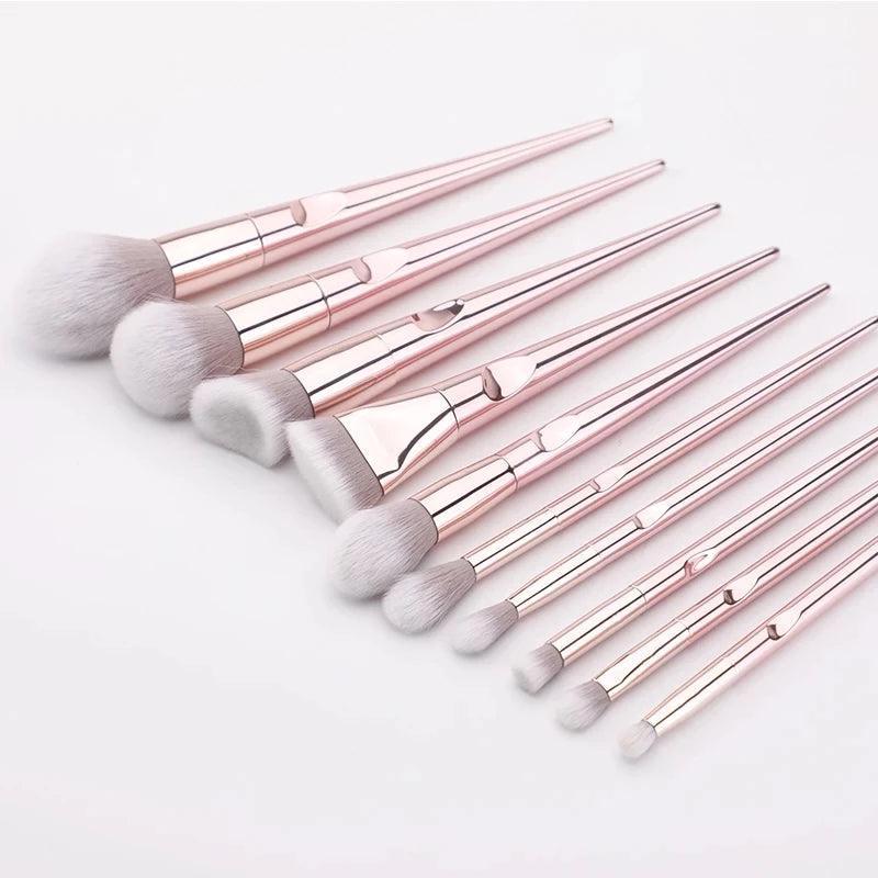 10-Piece Professional Makeup Brush Set For Flawless Application-My Makeup Brushset