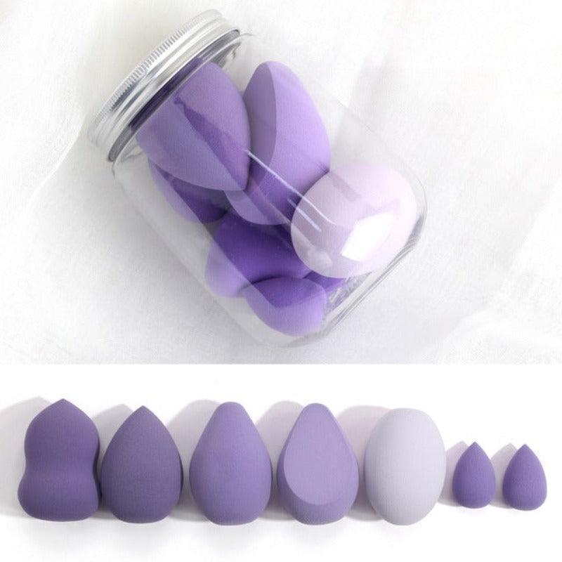 2/7/8 Pcs Makeup Sponge Blender – Soft And  Reusable Beauty Tool-My Makeup Brushset