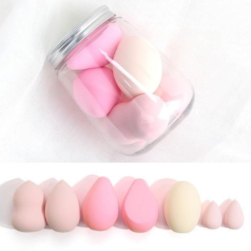 2/7/8 Pcs Makeup Sponge Blender – Soft And  Reusable Beauty Tool-My Makeup Brushset