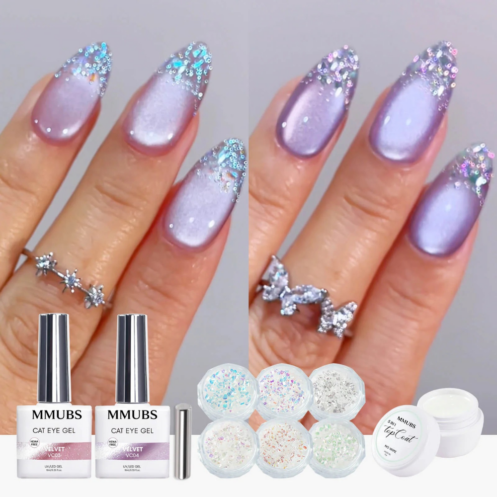 IG Nail Trend Set-Aurora Bubble