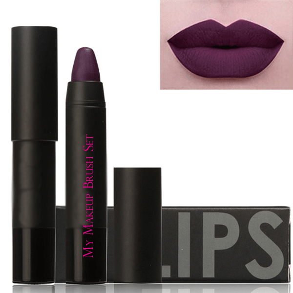 Matte Lip Crayons – Bold Color And Long-Lasting Wear-My Makeup Brushset