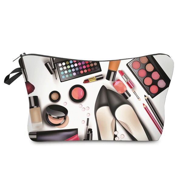 Makeup Bag With Zipper Closure For Brushes And Palettes-My Makeup Brushset