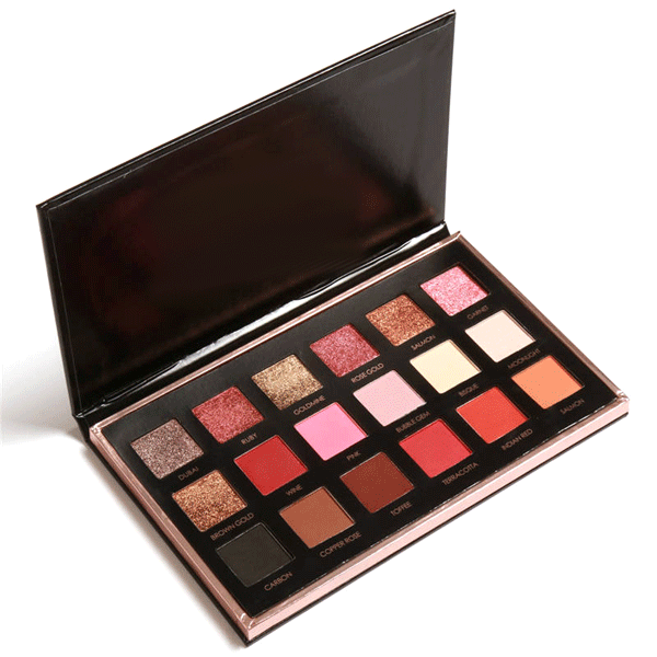 Warm Eyeshadow Palette – Rich And Long-Lasting Color-My Makeup Brushset