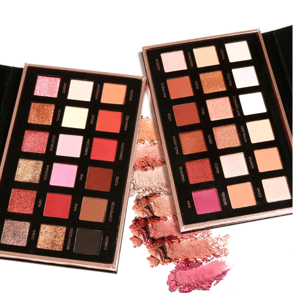 Warm Eyeshadow Palette – Rich And Long-Lasting Color-My Makeup Brushset