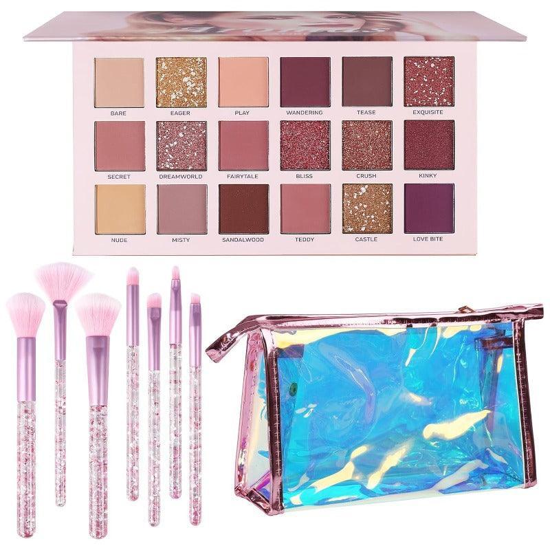 Versatile Makeup Palette -  High-Pigment Eyeshadows for Everyone-My Makeup Brushset