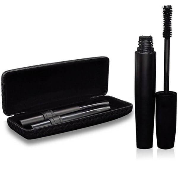 3D Fiber Lash Mascara Set – Lengthening and Volumizing Dual-Tube-My Makeup Brushset