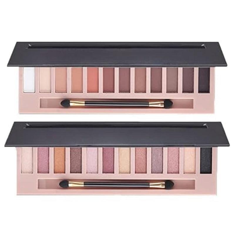 Matte Shimmer Eyeshadow Palette – The Ultimate Makeup Essential-My Makeup Brushset