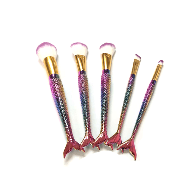 Enchanting Mermaid Brush Set – Magical Beauty Collection-My Makeup Brushset
