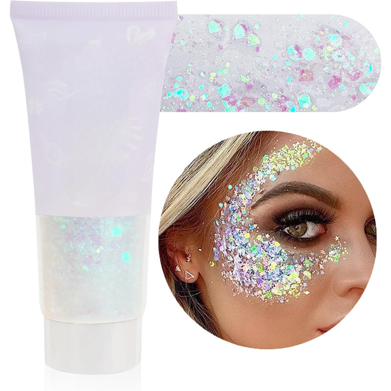 Multi Purpose Party Glitter Gel for Events and Celebrations-My Makeup Brushset