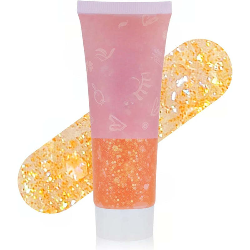 Multipurpose Party Glitter Gel for Festivals and Celebrations-My Makeup Brushset