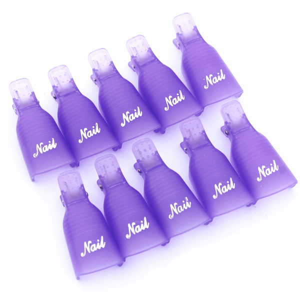 Gel Remover Caps – Acrylic Nail Remover for Quick Gel Polish Removal-My Makeup Brushset