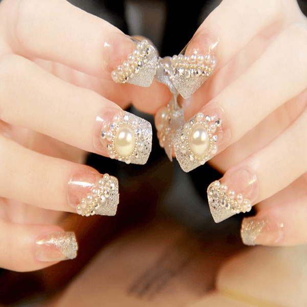 Artificial Ornamental Nails – Elegant And Reusable & Stylish-My Makeup Brushset