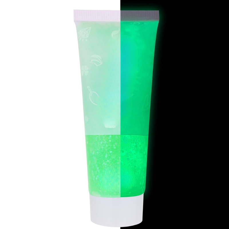 Neon Glitter Gel Color Changing And UV Reactive Sparkle Gel-My Makeup Brushset