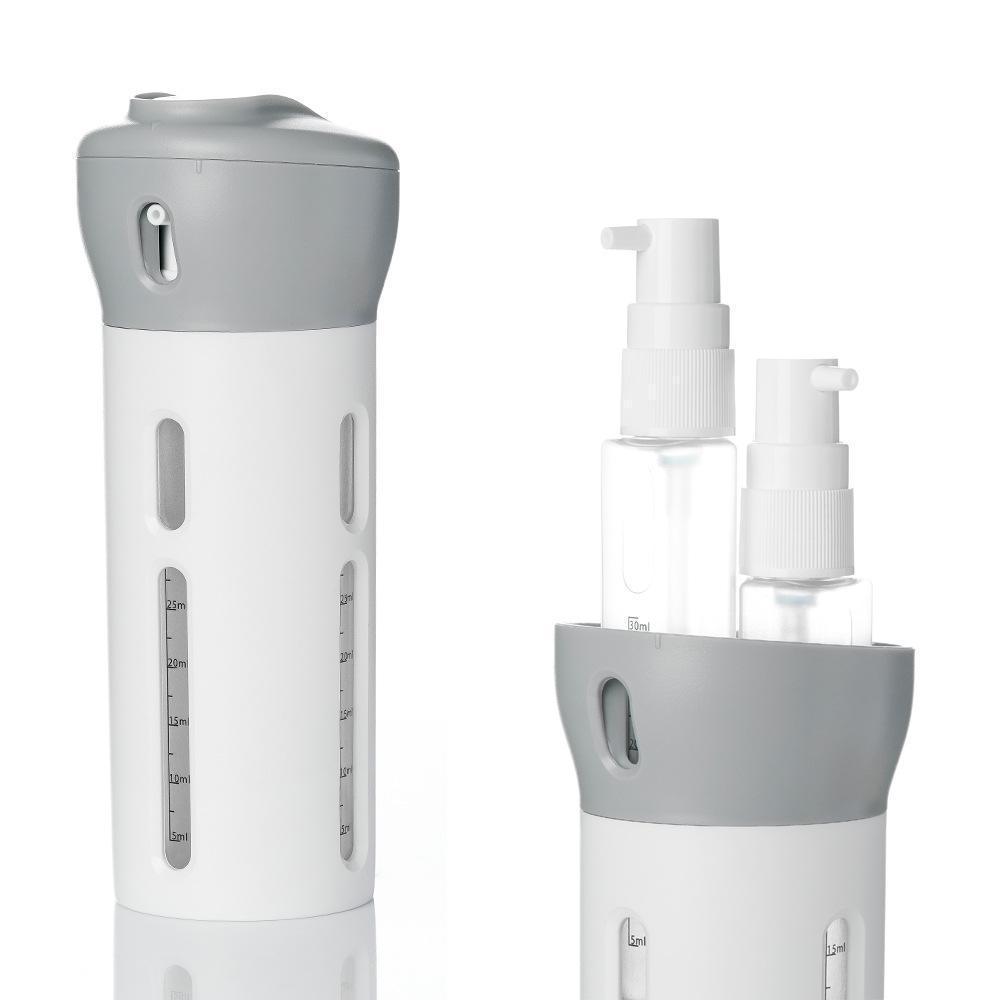 4 in 1 Portable Lotion Dispenser - Your Ultimate Travel Companion-My Makeup Brushset
